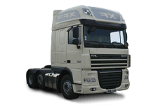 Car Hire Waterlooville - 44 Tonne Sleeper Truck - Truck hire Waterlooville