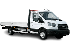 Car Hire Waterlooville - Ford Transit Dropside Van - Van hire Waterlooville